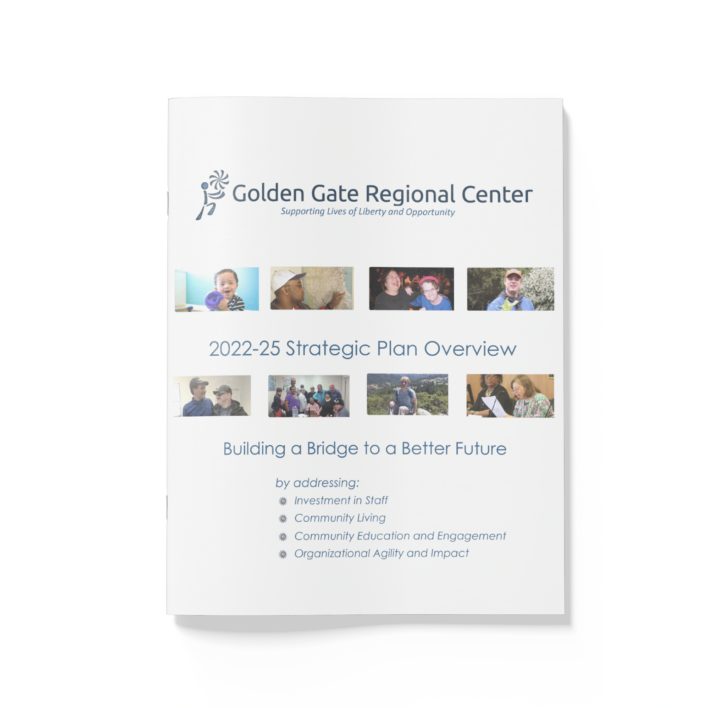Graphic showing GGRC's Strategic Plan overview document.
